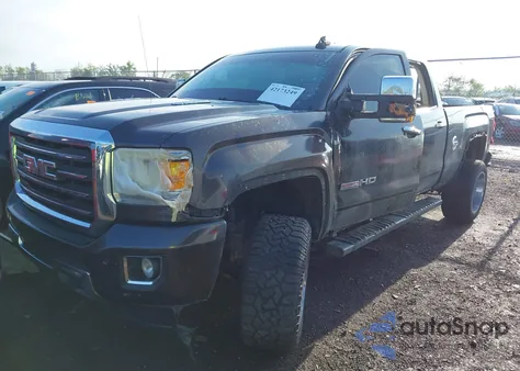 2015 GMC Sierra 2500Hd Slt from USA, damaged, VIN 1GT12ZE84FF553371